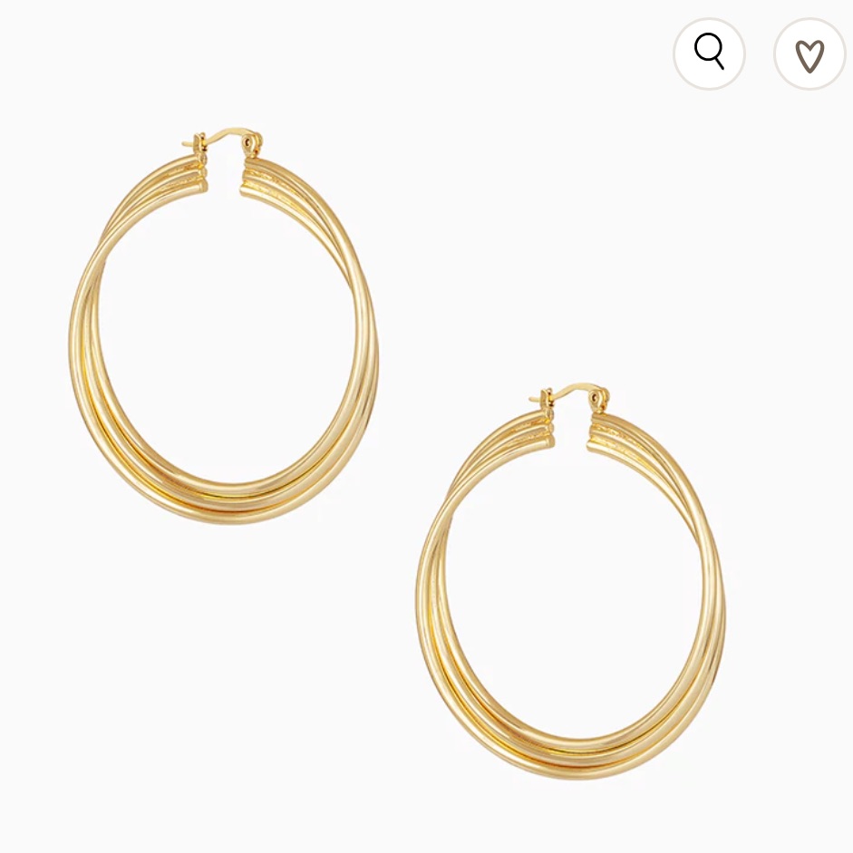 Uncommon James Triple Threat Earrings 42$